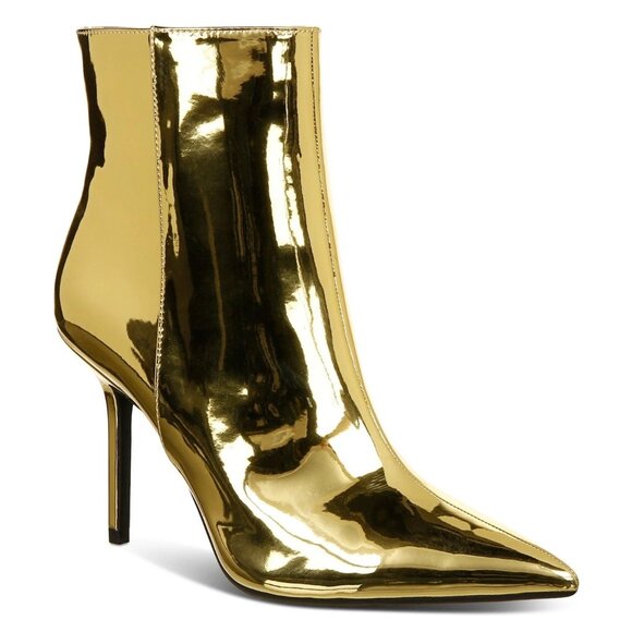 Inc Womens Pointed Toe Stiletto Zip-up Dress Booties - Picture 1 of 4